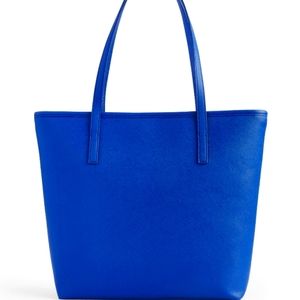 Talbots Breton Blue Tote Bag